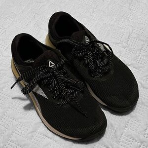 Reebok Nano 9 Women’s CrossFit Black/White/Silver Trainer Shoes